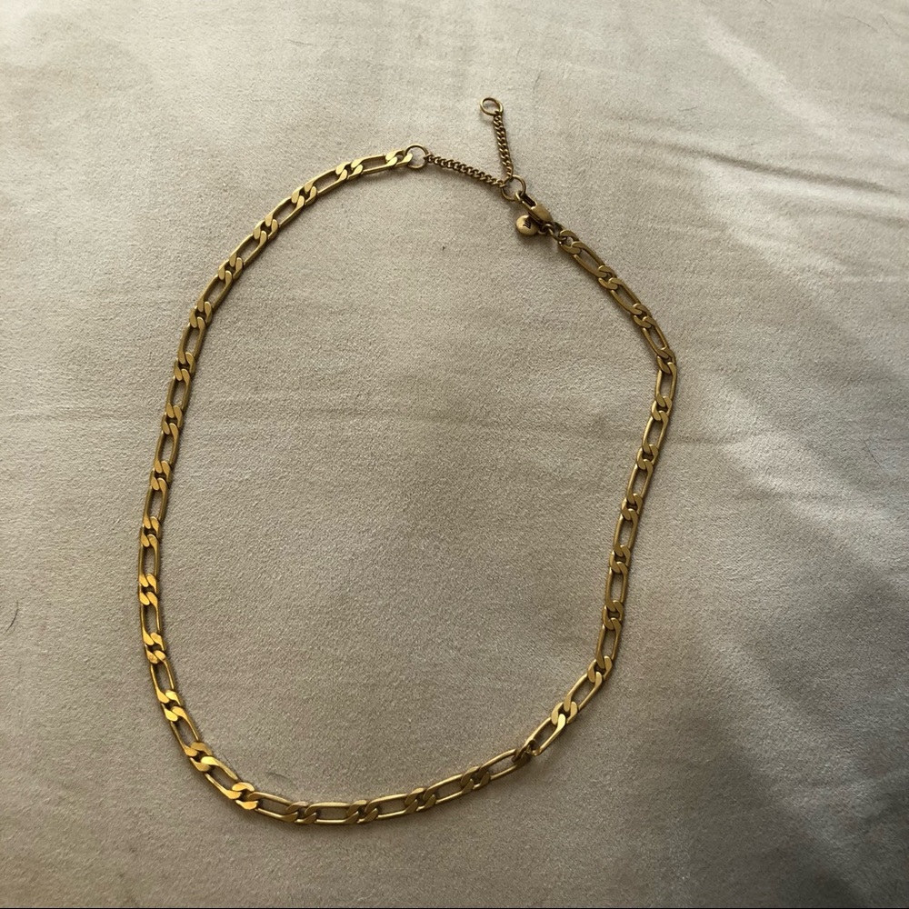 Madewell Vintage Gold Paperclip Necklace